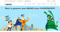 Desktop Screenshot of lasersec.in