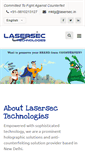 Mobile Screenshot of lasersec.in